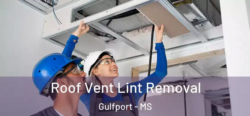 Roof Vent Lint Removal Gulfport - MS